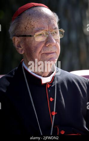 Città del Vaticano, Vatikanstadt. 05th luglio 2022. Cardinal Cláudio Hummes, Credit: dpa/Alamy Live News Foto Stock