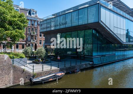 Amsterdam, Paesi Bassi - 23 giugno 2022: Amsterdam Business School Foto Stock