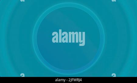 Cerchio pulsante con anelli d'onda. Design. Sfondo colorato con cerchio e anelli pulsanti. Pulsazioni sonore di cerchio con anelli d'onda. Foto Stock