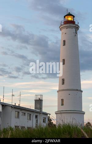 Il vecchio faro di Marjaniemi a Hailuodo, Finlandia Foto Stock