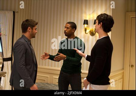 ZAC EFRON, MICHAEL B. GIORDANIA, MILES TELLER, quel momento inopportuno, 2014 Foto Stock