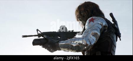 SEBASTIAN STAN, CAPITANO AMERICA: IL SOLDATO INVERNALE, 2014 Foto Stock