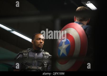 ANTHONY MACKIE, Captain America: il Winter Soldier, 2014 Foto Stock