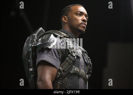 ANTHONY MACKIE, Captain America: il Winter Soldier, 2014 Foto Stock