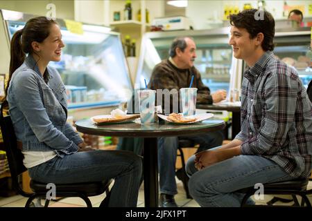 MELISSA BENOIST, MILES TELLER, colpi di frusta, 2014 Foto Stock