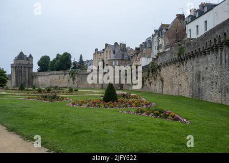 Francia, Bretagna, Vannes, giugno 2021. Illustrazione della vita quotidiana in Bretagna. Fotografia di Martin Bertrand. Francia, Bretagne, Vannes, Juin 2021. Illus Foto Stock