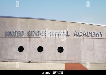 Accademia Navale degli Stati Uniti ad Annapolis, Maryland, USA. Foto Stock