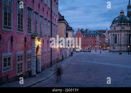 Riddarholmen, Gamla Stan, Stoccolma, Sodermanland e Uppland, Svezia, Scandinavia, Europa Foto Stock