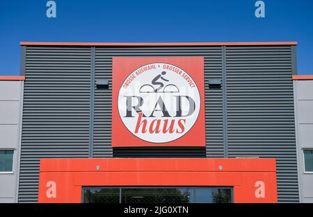 Radhaus, Wetzlarer Straße, Babelsberg, Potsdam, Brandeburgo, Germania Foto Stock