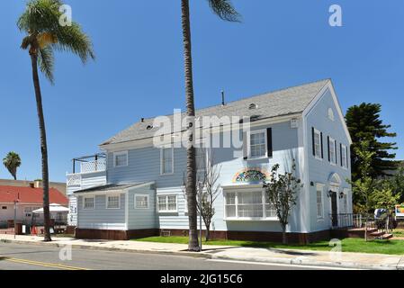 SANTA ANA, CALIFORNIA - 4 LUG 2022: El Sol Science and Arts Academy of Santa Ana. Foto Stock