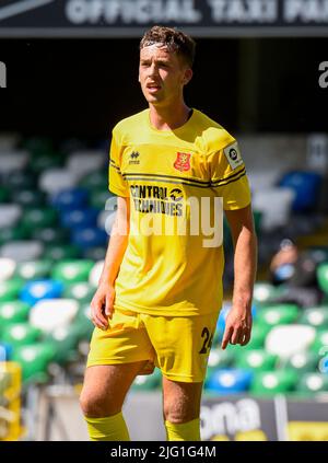 Linfield Vs Newtown AFC, sabato 25th giugno 2022, Windsor Park, Belfast Foto Stock