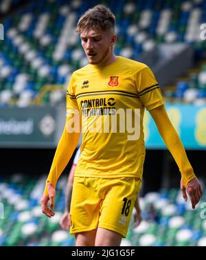 Linfield Vs Newtown AFC, sabato 25th giugno 2022, Windsor Park, Belfast Foto Stock