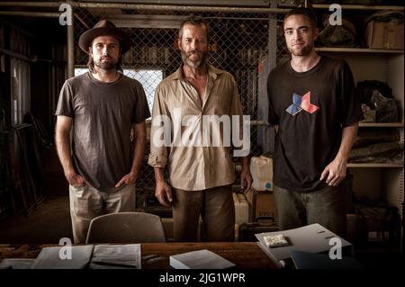 MICHOD,PEARCE,PATTINSON, THE ROVER, 2014 Foto Stock