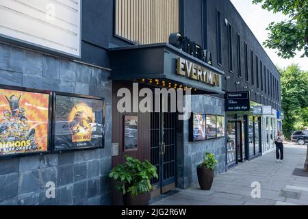 Londra- Giugno 2022: Cinema indipendente Everyman Maida vale su Sutherland Road W9 West London Foto Stock