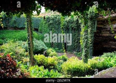 Umpherston Sinkhole - Monte Gambier - Australia Foto Stock