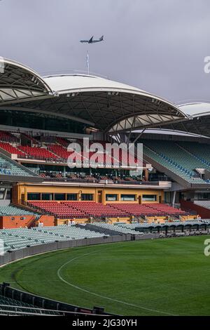 7 luglio 2022: Paviilion Sir Donald Bradman all'Adelaide Oval Foto Stock