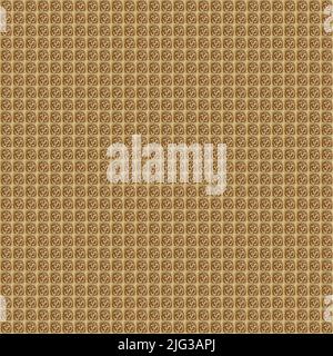 Modello senza cuciture in piastrelle con segno Om Foto Stock