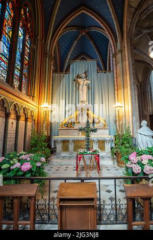 La Cattedrale della Santa Croce (Sainte-Croix) di Orleans nel Centro-Val de Loire regione di Francia. Fu originariamente costruito dal 1278 al 1329. Il Foto Stock