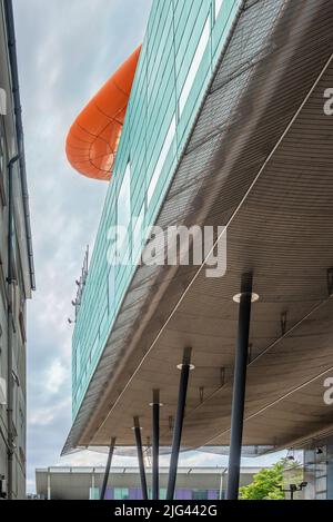 Londra, Inghilterra, Regno Unito - Peckham Library by Will Alsop Foto Stock