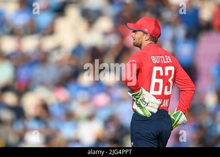 Jos Buttler d'Inghilterra durante il gioco Foto Stock