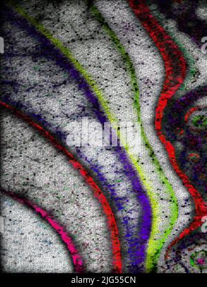 DISEGNO GRAFICO ASTRATTO: Me·shuga Foto Stock