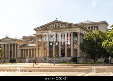 Il Museo delle Belle Arti di Budapest, Ungheria Foto Stock
