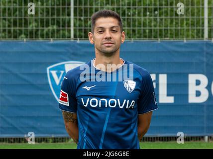 Calcio, Bundesliga, 2022/2023, VfL Bochum, Media Day, Cristian Gamboa Foto Stock