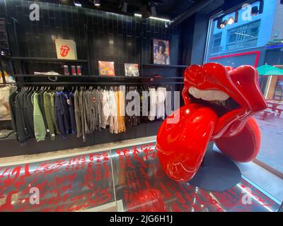 THE ROLLING STONES UK CARNABY ST. CONSERVARE Foto Stock