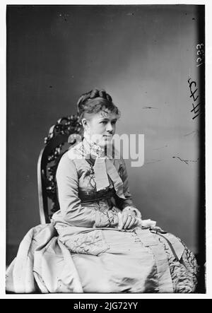 Sig.ra A. Sartoris (Nellie Grant), tra il 1870 e il 1880. Foto Stock