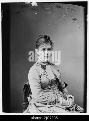Sartoris, sig.ra Algernon (Nellie Grant), tra il 1870 e il 1880. Foto Stock