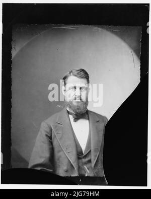 Bisbee, Hon. Horatio Jr. Della Florida, tra il 1865 e il 1880. [Avvocato, politico e militare dell'Unione: 5th Milizia del Massachusetts; 9th Fanteria del Maine; avvocato degli Stati Uniti per il distretto settentrionale della Florida]. Foto Stock