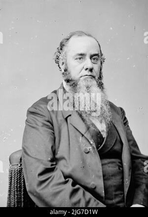 On. Edwin Stanton, tra il 1855 e il 1865. [Politico e avvocato: AVVOCATO generale E Segretario di guerra]. Foto Stock