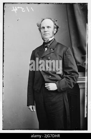 Hon. Horatio Seymour, tra il 1855 e il 1865. [Politico, avvocato, uomo d'affari: Governatore di New York]. Foto Stock
