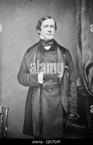 Fernando Wood di N.Y e sindaco di N.Y., tra il 1855 e il 1865. [Politico, mercante e investitore immobiliare; sindaco di New York City]. Foto Stock