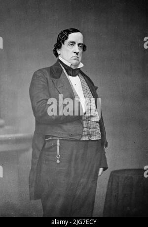 L'on. Lewis Cass di Michal., fra 1855 e 1865. [Ufficiale militare, politico: brigadier generale nella guerra del 1812; Segretario di Stato; Governatore territoriale del Michigan; Ambasciatore in Francia]. Foto Stock