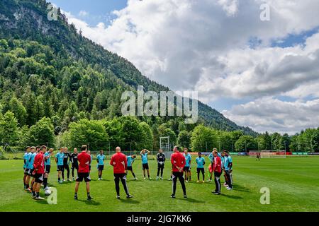 Saalfelden, Austria. 08 luglio 2022, Saalfelden - veduta generale durante il Feyenoord di Trainingkamp il 8 luglio 2022 a Saalfelden, Austria. (Da Box a Box Pictures/Tom Bode) Foto Stock