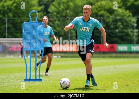 Saalfelden, Austria. 08 luglio 2022, Saalfelden - Nesto Groen di Feyenoord durante il Trainingkamp Feyenoord il 8 luglio 2022 a Saalfelden, Austria. (Da Box a Box Pictures/Tom Bode) Foto Stock