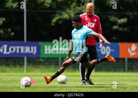 Saalfelden, Austria. 08 luglio 2022, Saalfelden - Karim Dermane di Feyenoord durante il Trainingkamp Feyenoord il 8 luglio 2022 a Saalfelden, Austria. (Da Box a Box Pictures/Tom Bode) Foto Stock