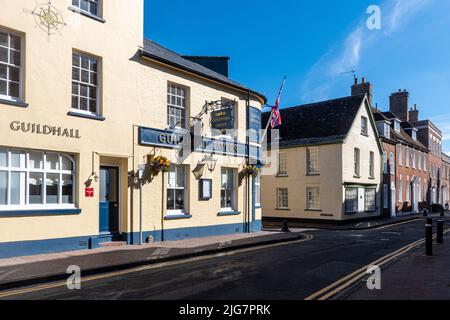 Poole Old Town, Guildhall Tavern in Market Street, Dorset, Inghilterra, Regno Unito Foto Stock