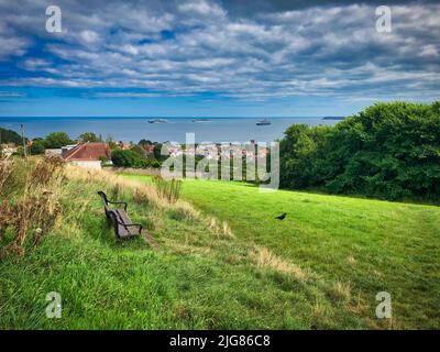 Teignmouth costa in Devon Foto Stock