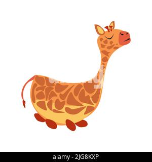 Clipart vettoriale di animali e insetti isolati su sfondo bianco Illustrazione Vettoriale