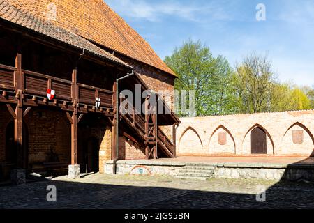 Europa, Polonia, Voivodato Warmian-Masuriano, Ostroda Foto Stock