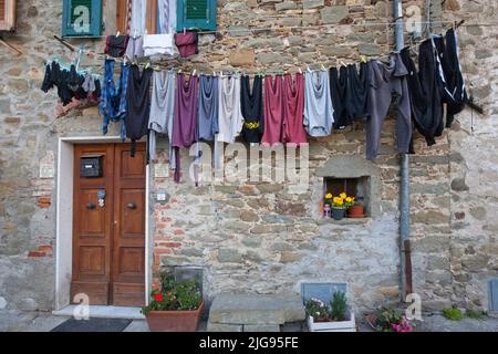 Casola in Lunigiana è un comune italiano di provincia di massa-Carrara nella regione Toscana Foto Stock