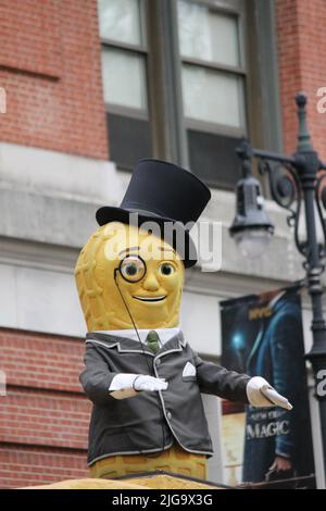 Balloons of the Macy's Thanksgiving Day Parade, NYC, USA Foto Stock