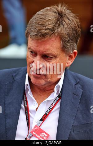 Martin Whitaker (GBR) Capo Esecutivo del GP dell'Arabia Saudita. 09.07.2022. Formula 1 World Championship, Rd 11, Gran Premio d'Austria, Spielberg, Austria, Giornata Sprint. Il credito fotografico dovrebbe leggere: XPB/Alamy Live News. Foto Stock