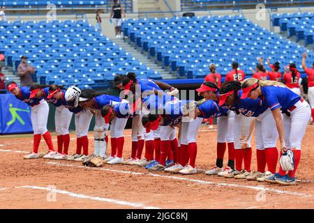 Hoover, ALABAMA, Stati Uniti. 9th luglio 2022. 9 luglio 2022, Hoover, Alabama, USA: Gli atleti Elite si riuniscono da tutto il mondo per competere nei Giochi del mondo, (immagine di credito: © Jeremy Raines/ZUMA Press Wire) Foto Stock