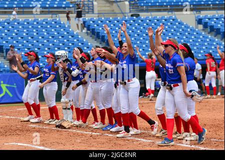 Hoover, ALABAMA, Stati Uniti. 9th luglio 2022. 9 luglio 2022, Hoover, Alabama, USA: Gli atleti Elite si riuniscono da tutto il mondo per competere nei Giochi del mondo, (immagine di credito: © Jeremy Raines/ZUMA Press Wire) Foto Stock