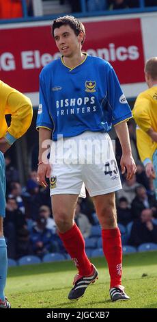 PORTSMOUTH V SHEFF. MER PORTSMOUTH NUOVO FIRMA SVETOSLAV TODEROV . PIC MIKE WALKER, 2002 Foto Stock