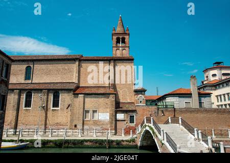 Chiesa di Santa Maria maggiore a Venezia Foto Stock