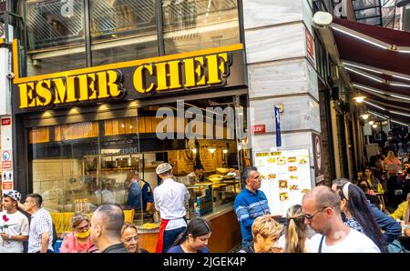 Esmer Chef Beyoğlu - ristorante a Beyuglu, Istanbul, Turchia Foto Stock